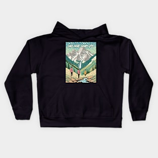 Hike More, Worry Less Kids Hoodie